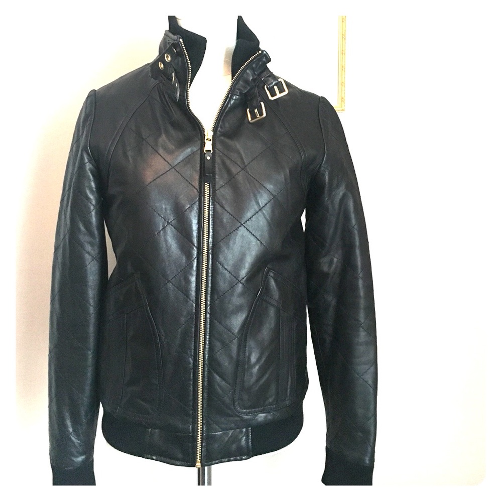 Marc by Marc Jacobs quilted leather bomber